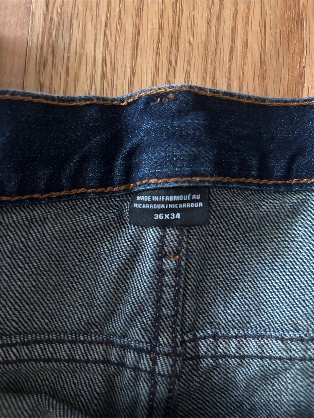 Dickies Men’s Straight Leg Jeans - Dark Blue Denim - Picture 4 of 7